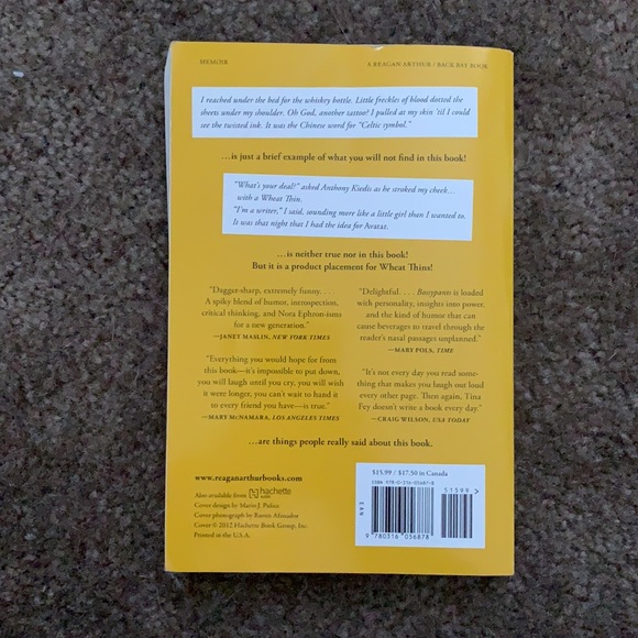 Tina Fey “Bossypants” Book - Picture 4 of 4